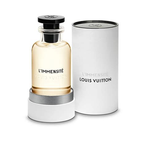 L'IMMENSIT&201; perfume by Louis Vuitton of the AROMATIC FOUGERE family made from Grapefruit, Ambroxan (Ambergris), Ginger, Rosemary, Clary Sage, Watery, Ciste Labdanum. . Louis vuitton cologne limmensite